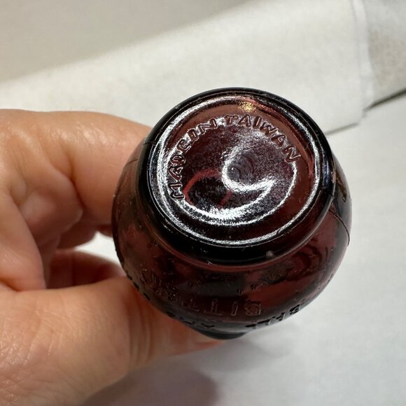 Antique Vtg Glass Apothecary Jaundice Bitters Bottles 1852 w/ Stoppers & Box - Picture 9 of 16